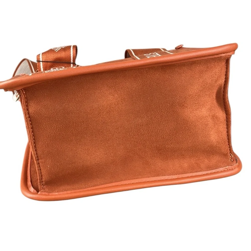 Steve Madden Webber Suede Satchel Crossbody NWT